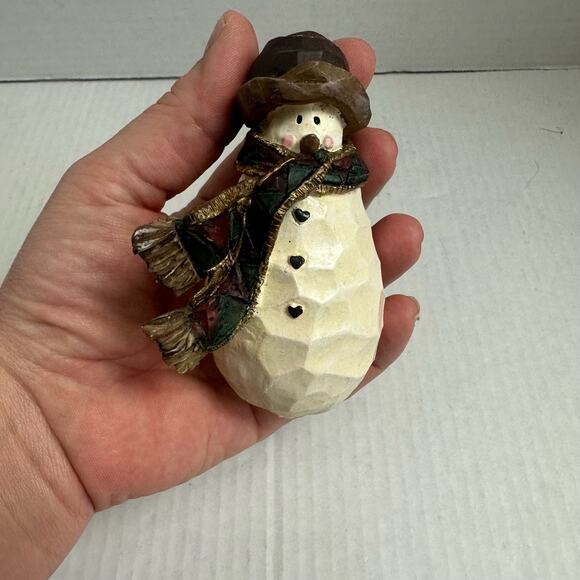 Vintage Christmas Decor Snowman Nantucket Decoration Statue Figure Figurine - Picture 3 of 8